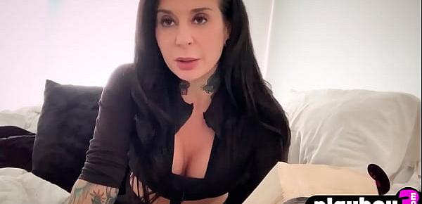  Naughty MILF Joanna Angel played with big sex toy after perfect masturbation